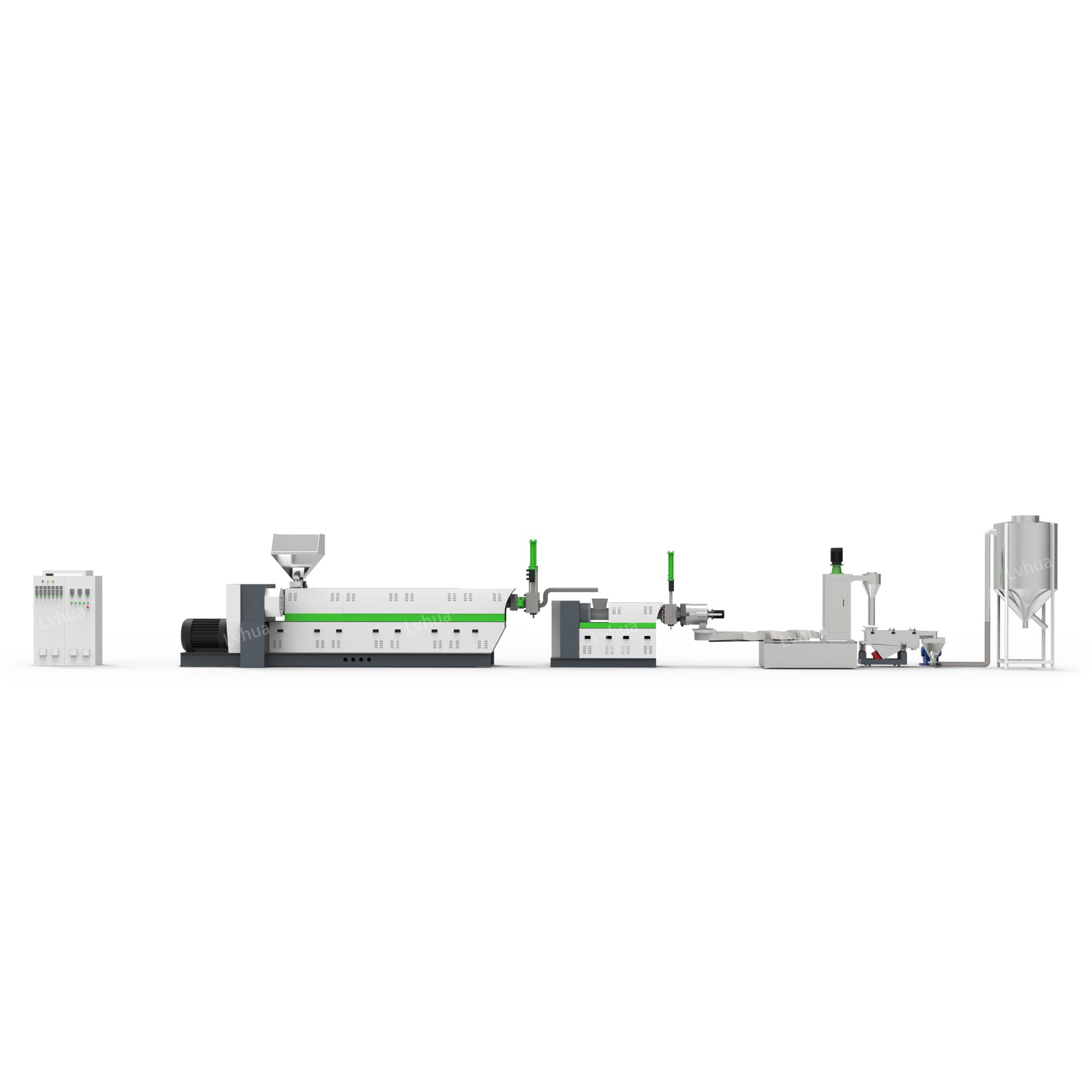 Water Ring Hot Cutting Recycling Machine line