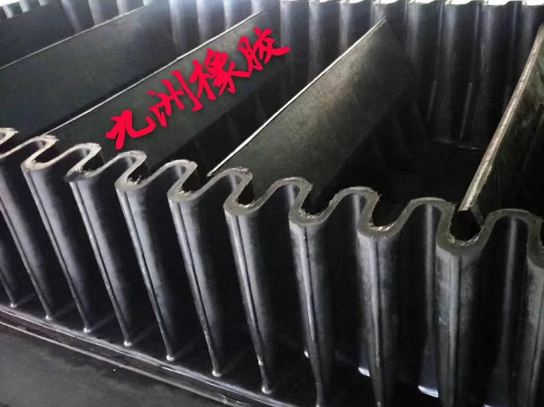Ep Series Corrugated Sidewall Conveyor Belt