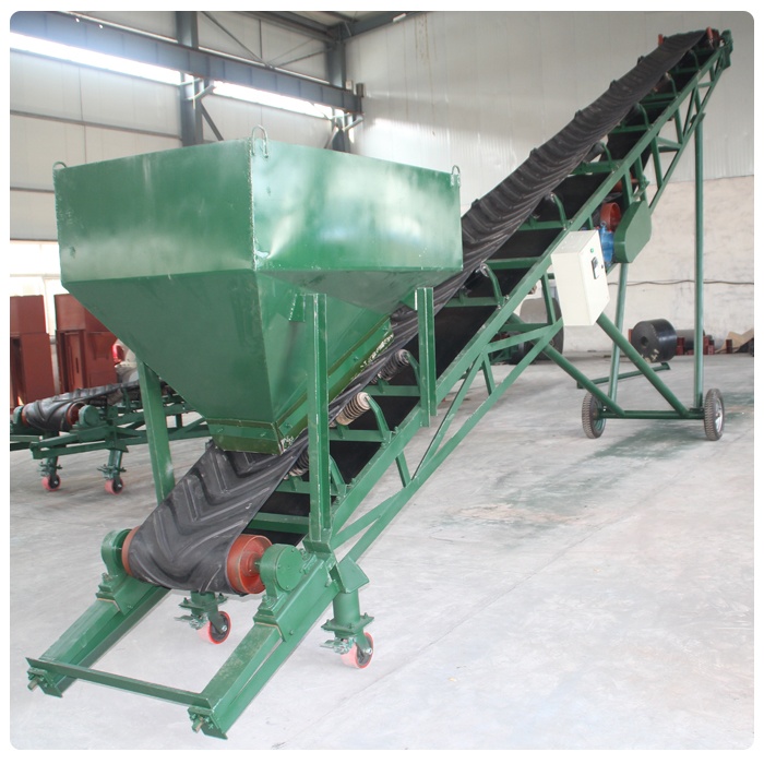 Truck Loading And Unloading Mobile Belt Conveyor