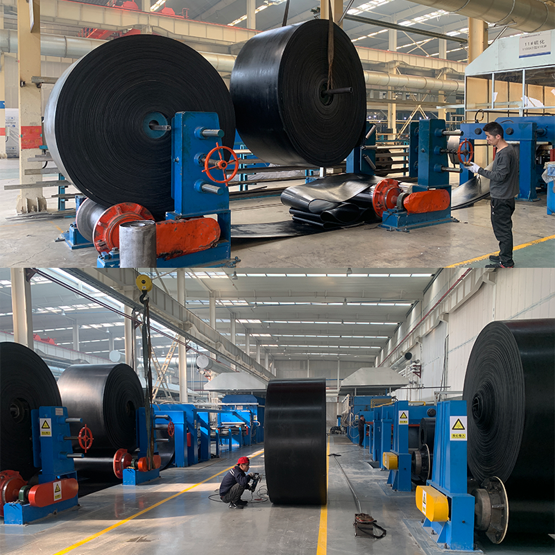 Industrial Belt EP 500 For Stone Crusher Manufacturers' Best Durable Rubber Polyester PU Plastic Nylon-Stone Powder Conveyor