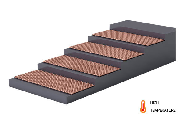 Rubber Fabric Conveyor Belt 24x36 Inch Heavy Duty Waterproof Anti-Impact for Mining and Construction