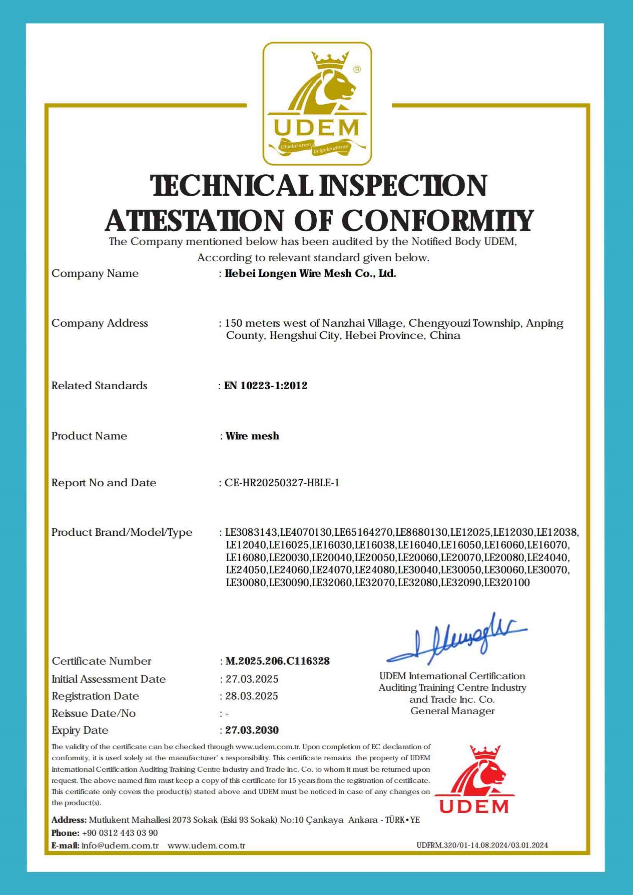 Certification 1