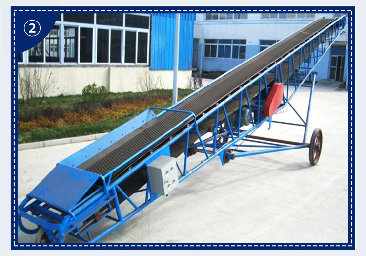 New Design Mine Rubber Belt Conveyor for Stone Crushing Line Factory Price