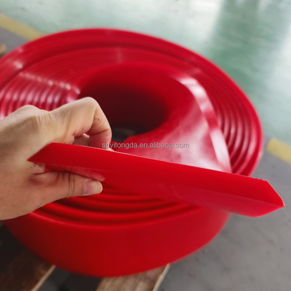Elastic skirt board roll