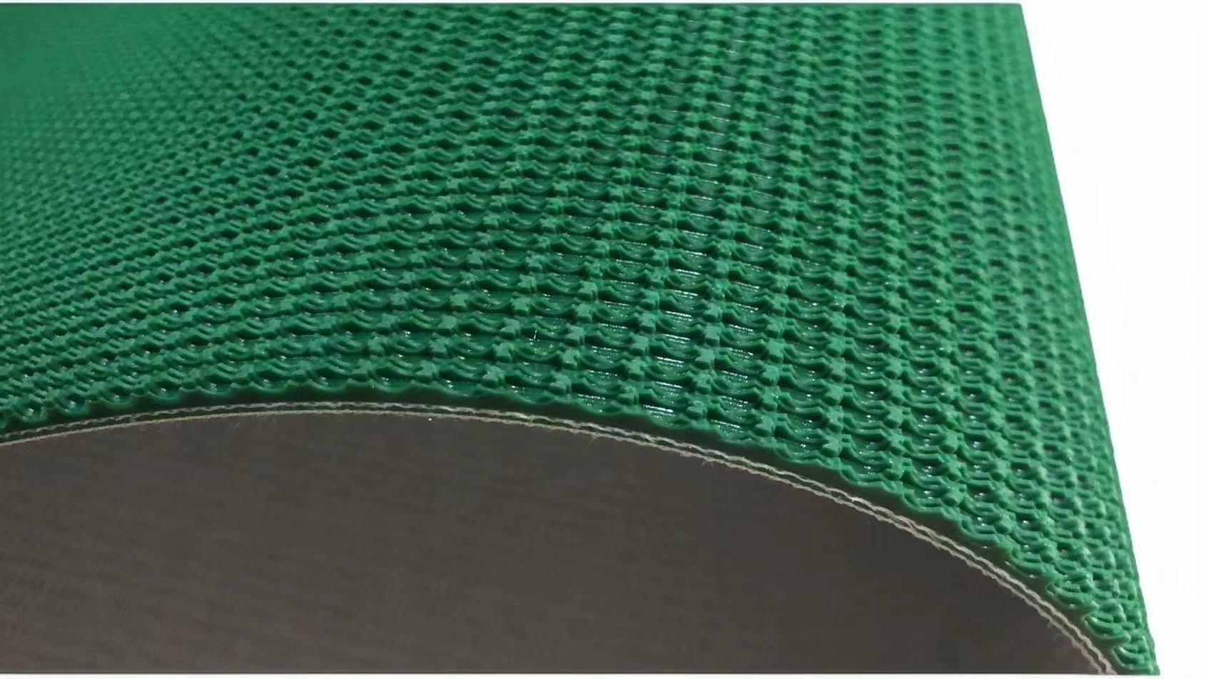HEZI Black Blue Green PVC Wear-Resistant Heat-Resistant Conveyor Belt for Food Industry with Cutting Service Model 100