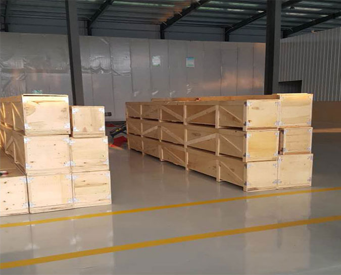 Wooden packing