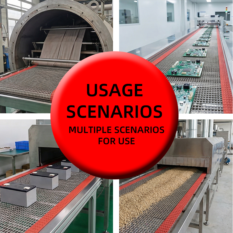 High Strength High Temperature Resistant Mesh Conveyor Belt