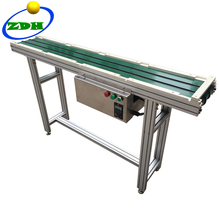 China Factories PVC PU Rubber Automated High Efficiency Fire Resistant Conveyor Belt for Assembly Line and Restaurant Use
