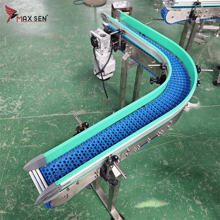 Maxsen High Quality Automatic Conveyor Machine System Modular Belt Conveyor for Food Plastic Belt