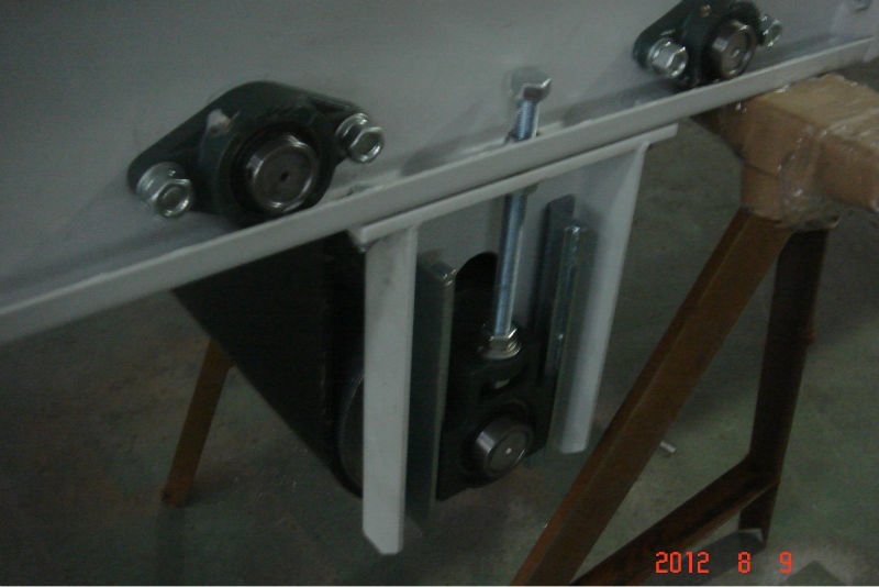 Belt conveyor turning part