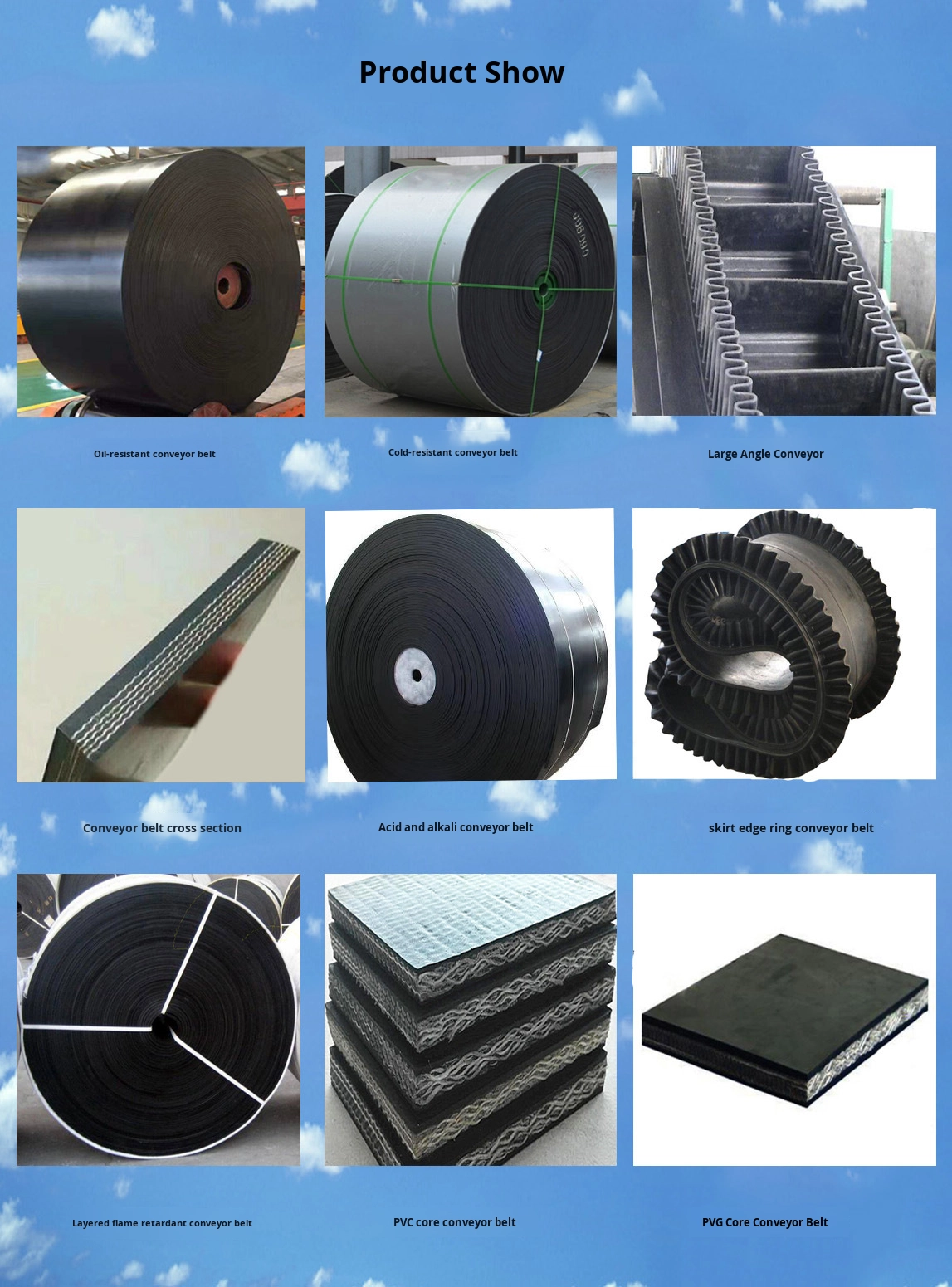 Rubber Belt Material Performance