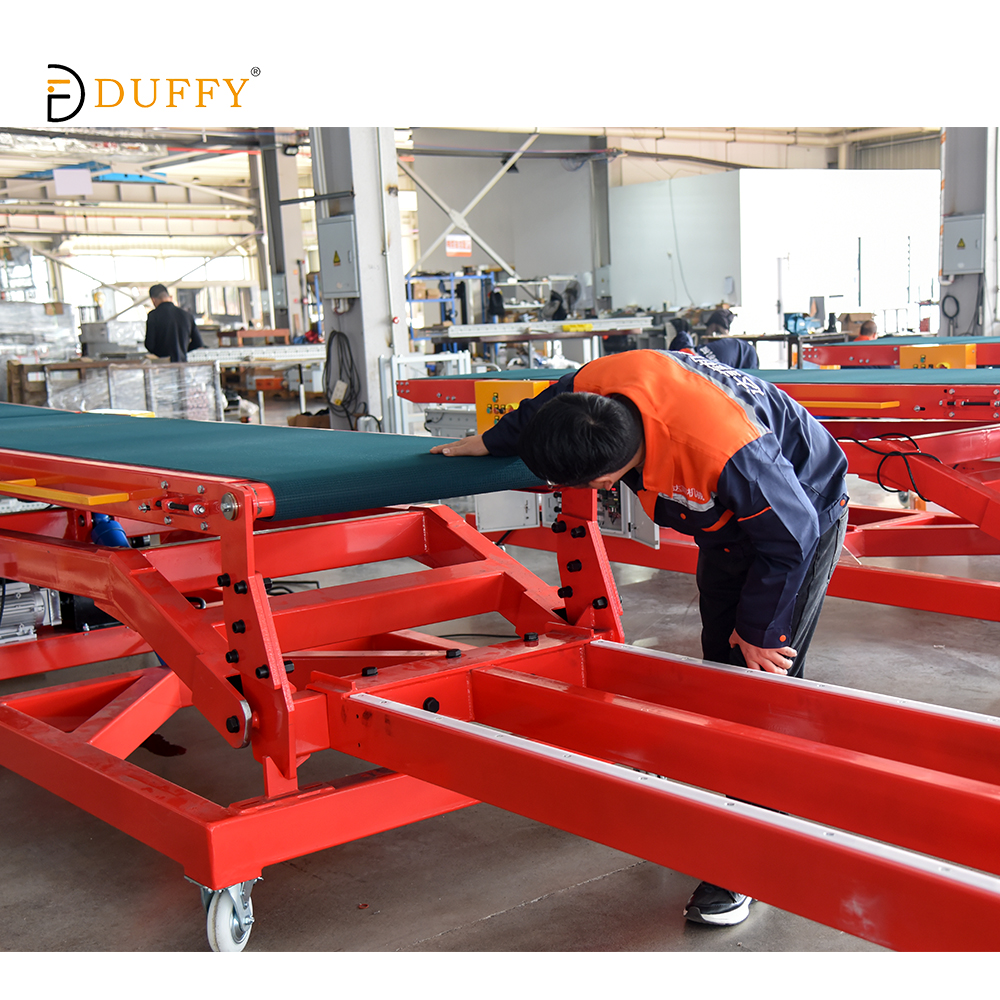 600mm/800mm Width Telescopic Loading Unloading Belt Conveyor for Truck and Container for Truck and Container