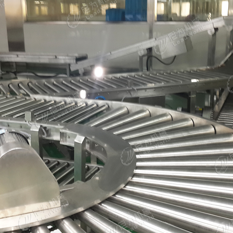 Motorized Roller Conveyor Project Sorter Modular Design Used For Express Logistics Warehouse
