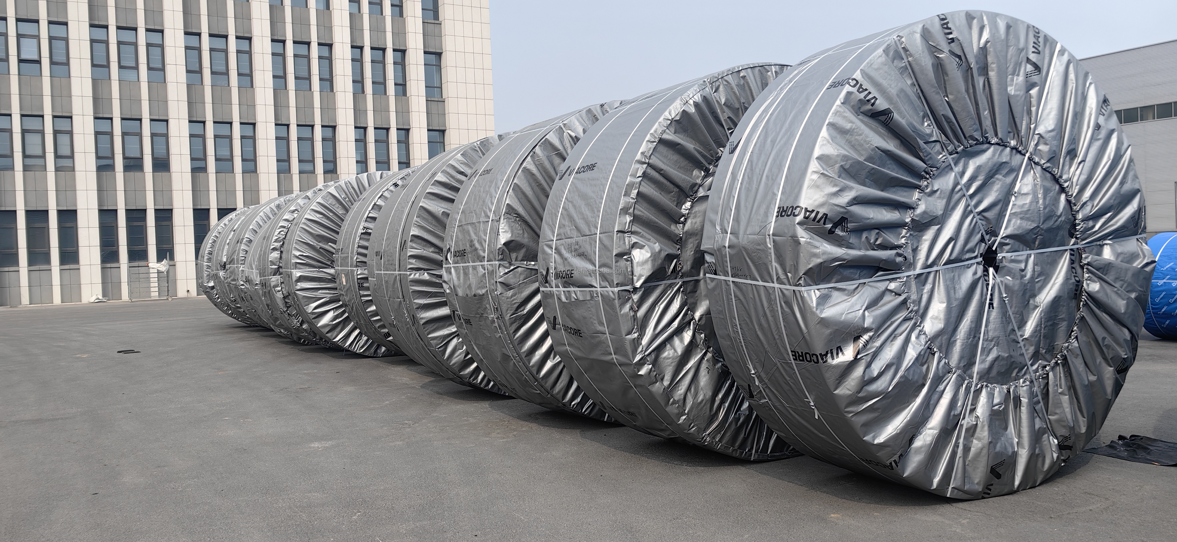 China's Leading Supplier of Conveyor Equipment Parts Fabric Conveyor Belt PVC / PU Conveyor Belt