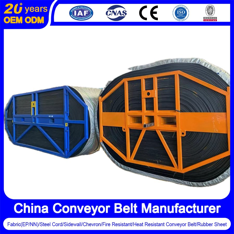 China Steel Cord Conveyor Belt Manufacturer Chevron/Corrugated Sidewall/Rubber/Pipe/Filter/Bucket Elevator Conveyor Belt for Steel/Mine/Cement/Power Plant/Coal