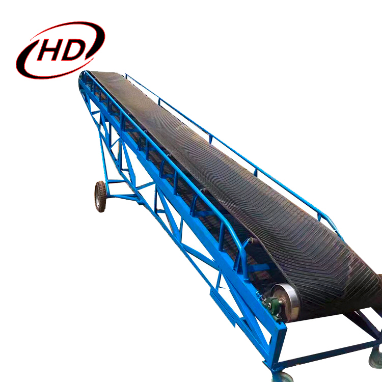 6m 8m 12m 15 Meters Movable Belt Conveyor System for Block Machine Sand Gravel Aggregate