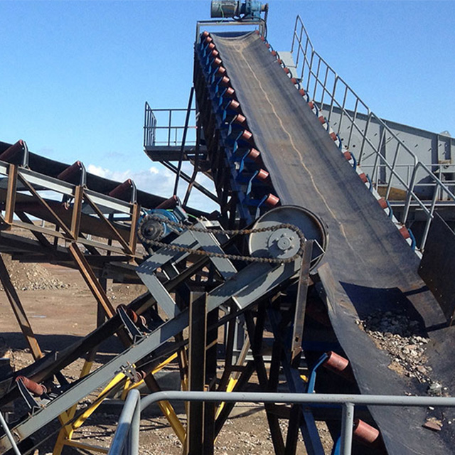 Best Quality Durable Blue Mining Use Rubber Cleated Conveyor Belt Mineral Quarry Conveyor Belt for Sale