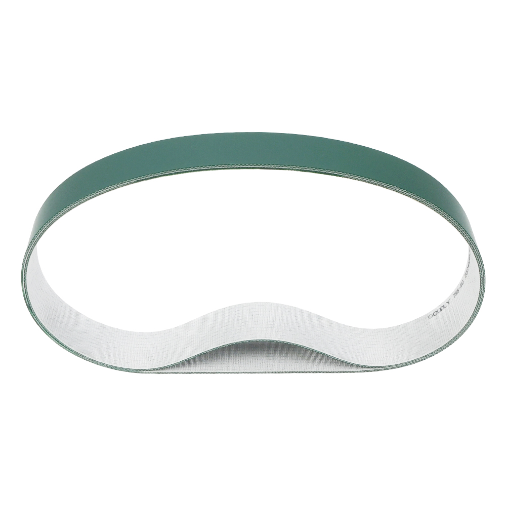 Customizable Dark Green PU Flat Conveyor Belt Endless Transmission Support OEM Friendly GOODLY Brand Assembly Line Use 3-6