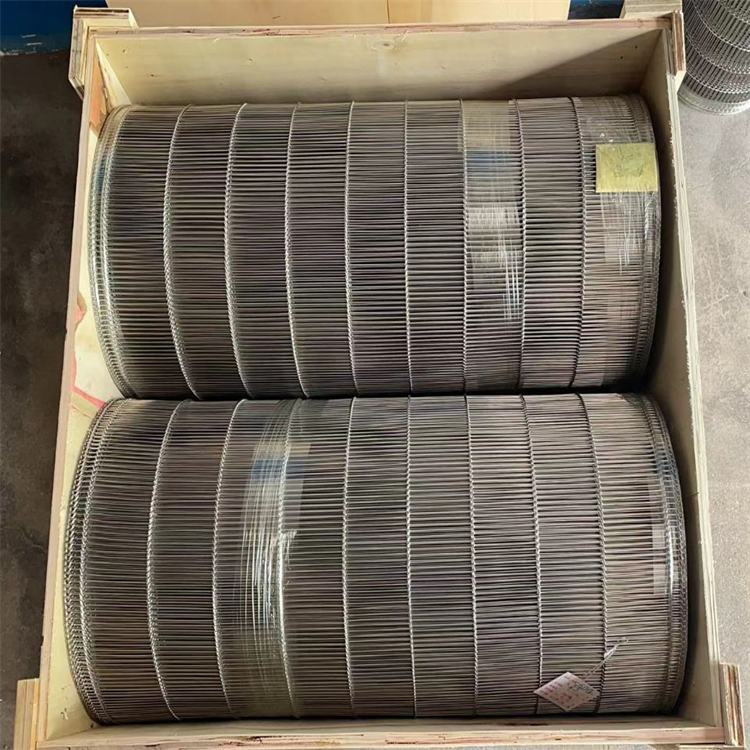 Customized 304 Stainless Steel Woven Wire Mesh Conveyor Belts for the Food Industry