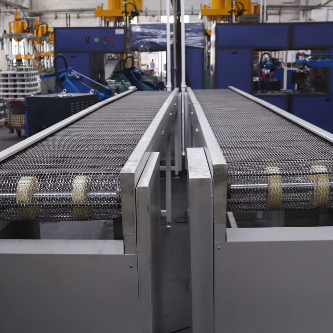 High Quality Horizontal Cooling Stainless Steel Wire Mesh Conveyor Belt