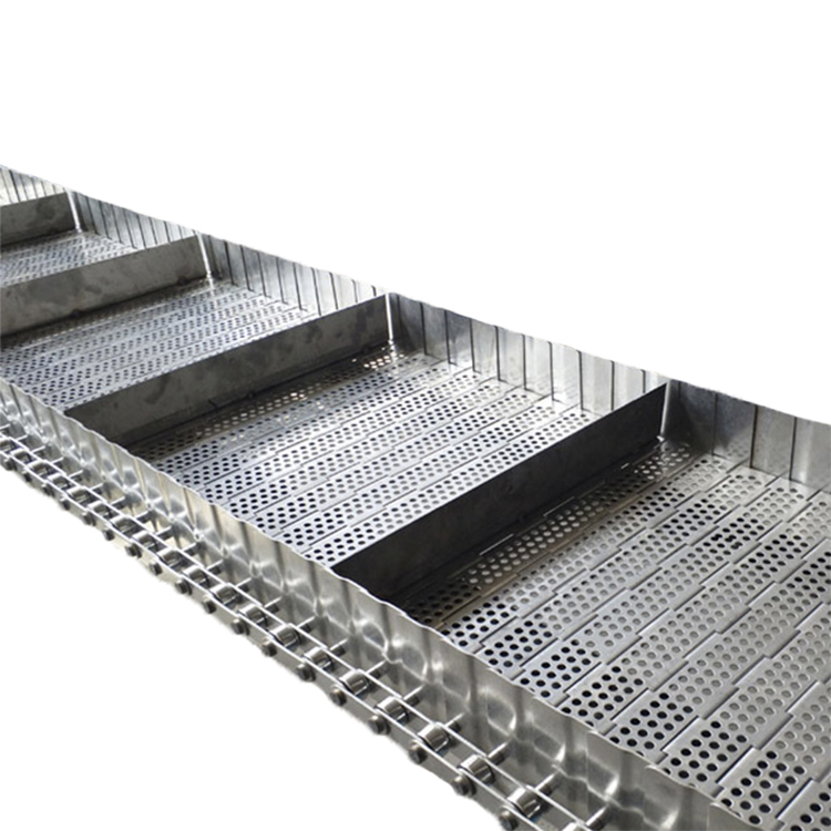 Metal Plate Link Conveyor Belt