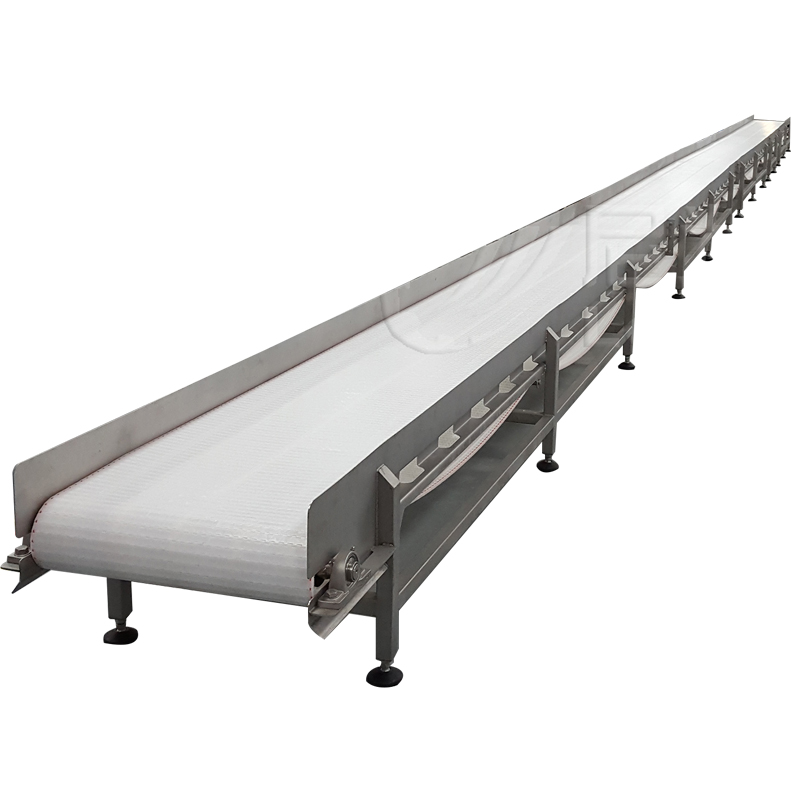 LWT Electric Food Grade Conveyor Belt Packing Line PU Belt Conveyor System