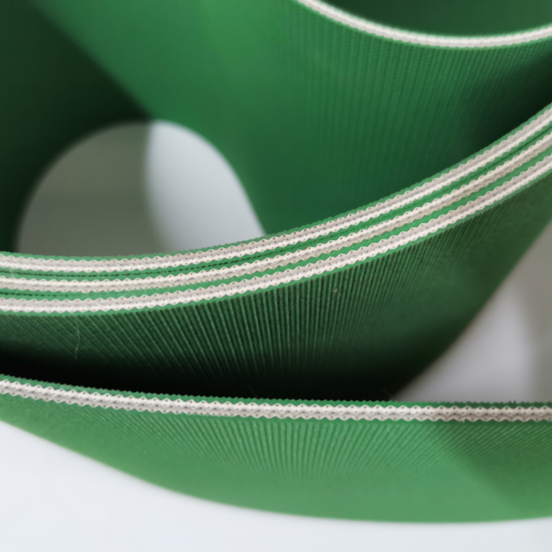 Green Nitrile Heat Resistant Conveyor Belt For Food &amp; Beverage Industry And Transmission Machinery &amp; Transport Equipment