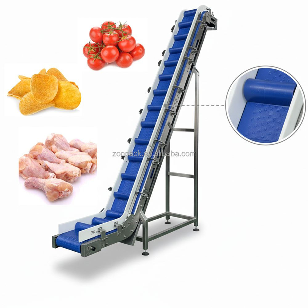 Curved hinged chain plate conveyor