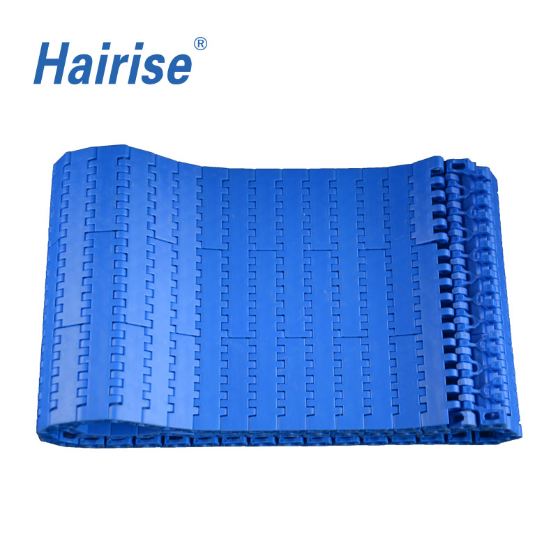 Hairise 1100 Food Grade Flat Top Conveyor Belt Modular Plastic Belts for Meat Industry
