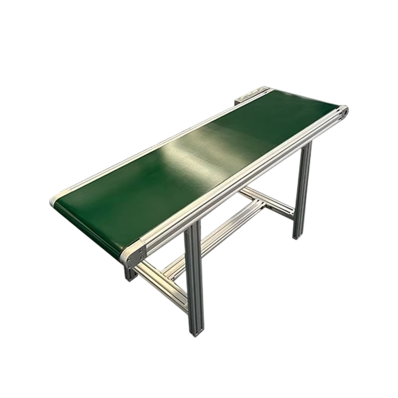 High-Performance PU PVC Belt Conveyor Lightweight PVC Conveyor with Aluminum Frame Durable Hygienic Anti-Static System