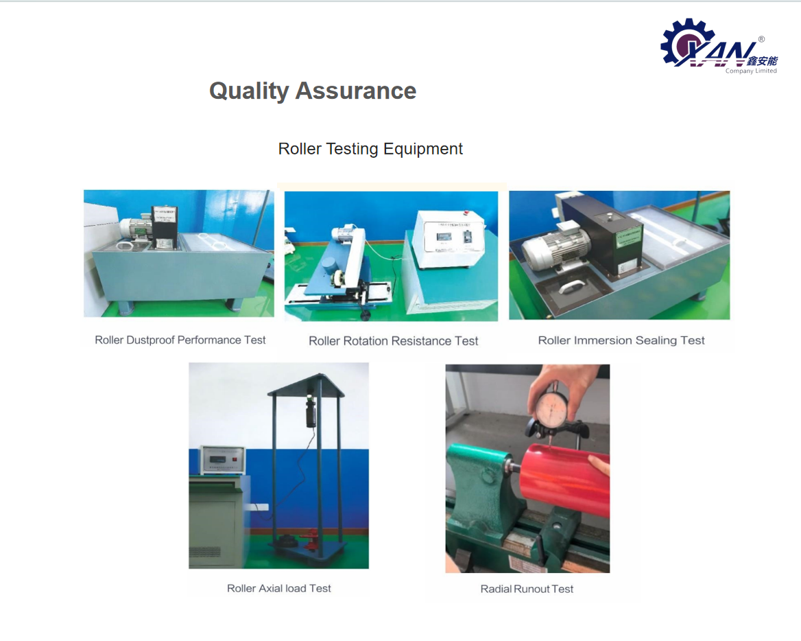 Competitive Price Factory Direct Durable Steel Double Sealed Bearing Oil/Fire/Heat Resistant Roller Belt Conveyor