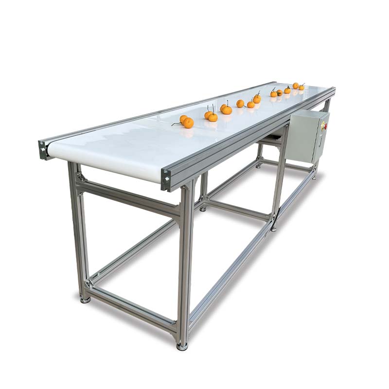 Industrial Restaurant Automated Tripper Belt Conveyor Zero Pressure Accumulation Flat Tracking Conveyors Food-Grade Conveyor