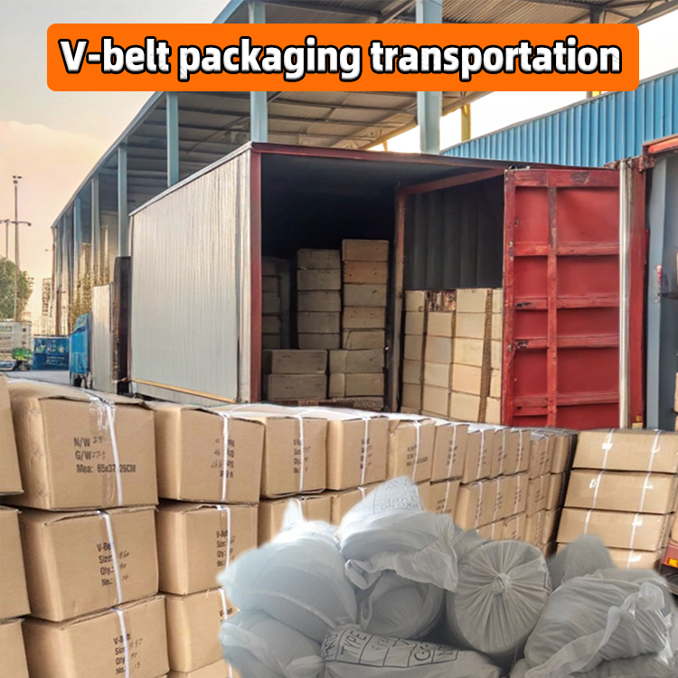 Heavy Duty Industrial SPA SPB SPC SPZ Wedge V Belt Rubber Wrapped Power Transmission Drive Belt For Crushing Machine &amp; Mining