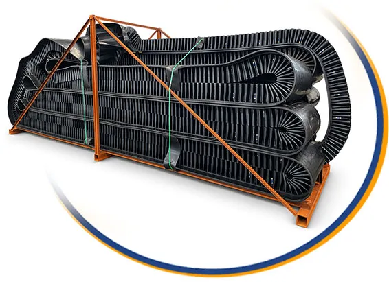 China Corrugated Sidewall Conveyor Belt Manufacturer Heat/Oil/Abrasion/Cold Resistant Pipe Belt Filter Belt Bucket Belt PVC, Pvg Flame Retardant Conveyor Belt