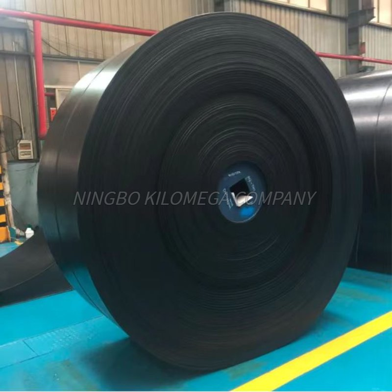 Custom Rubber Ep Types of Flat Chevron V Shape Sidewall Incline Industrial Mining Conveyor Belt for Sand and Gravel