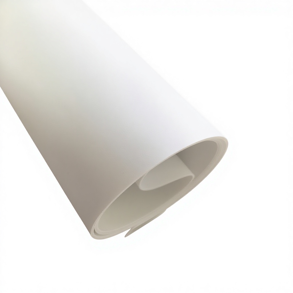 AMIAO 1.8mm Food Grade White PU Conveyor Belt | Heat-Resistant Anti-Static Anti-Bacterial | Custom Size