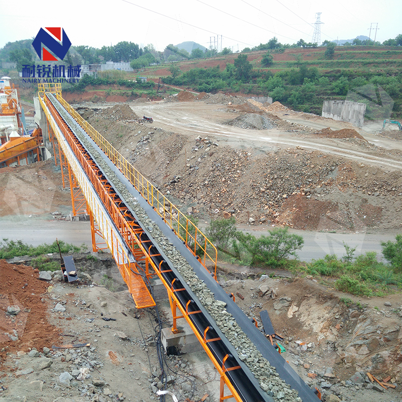 Hot Sale Stone Jaw Crusher Movable Lime Bulk Material Handling Rubber Rock Incline Belt Conveyor For Mine