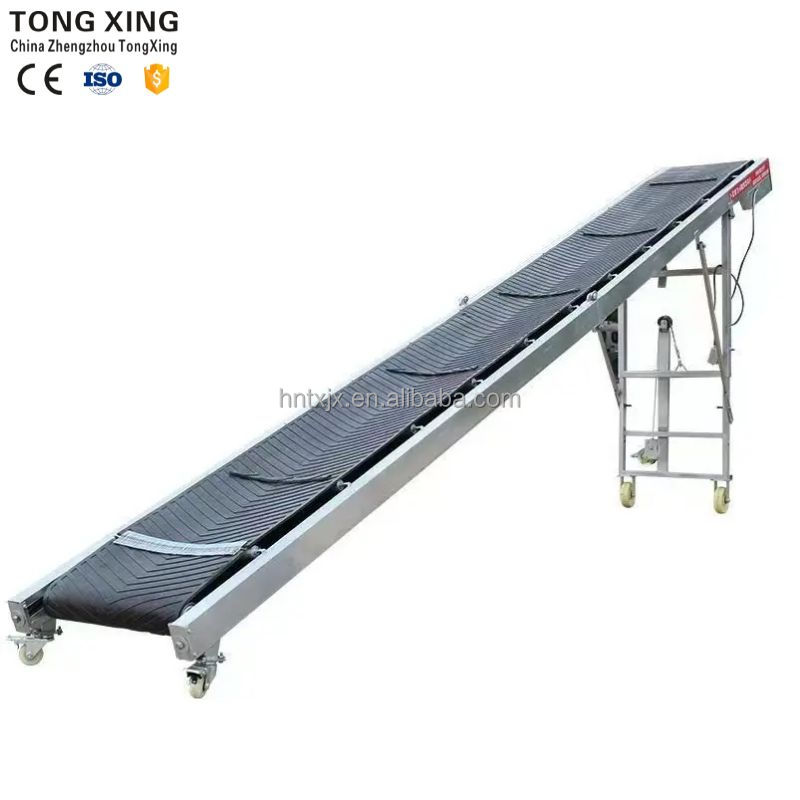 New Easy to Operate Automatic Industrial Heavy Duty Sand and Gravel Rubber Conveyor Belt Large Mining Belt Conveyor