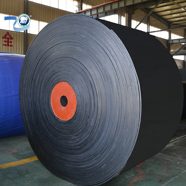Endless NN 600/4 4.5+1.5 300-1000mm Width Rubber EP Fabric Conveyor Belt for Mining Coal Stone
