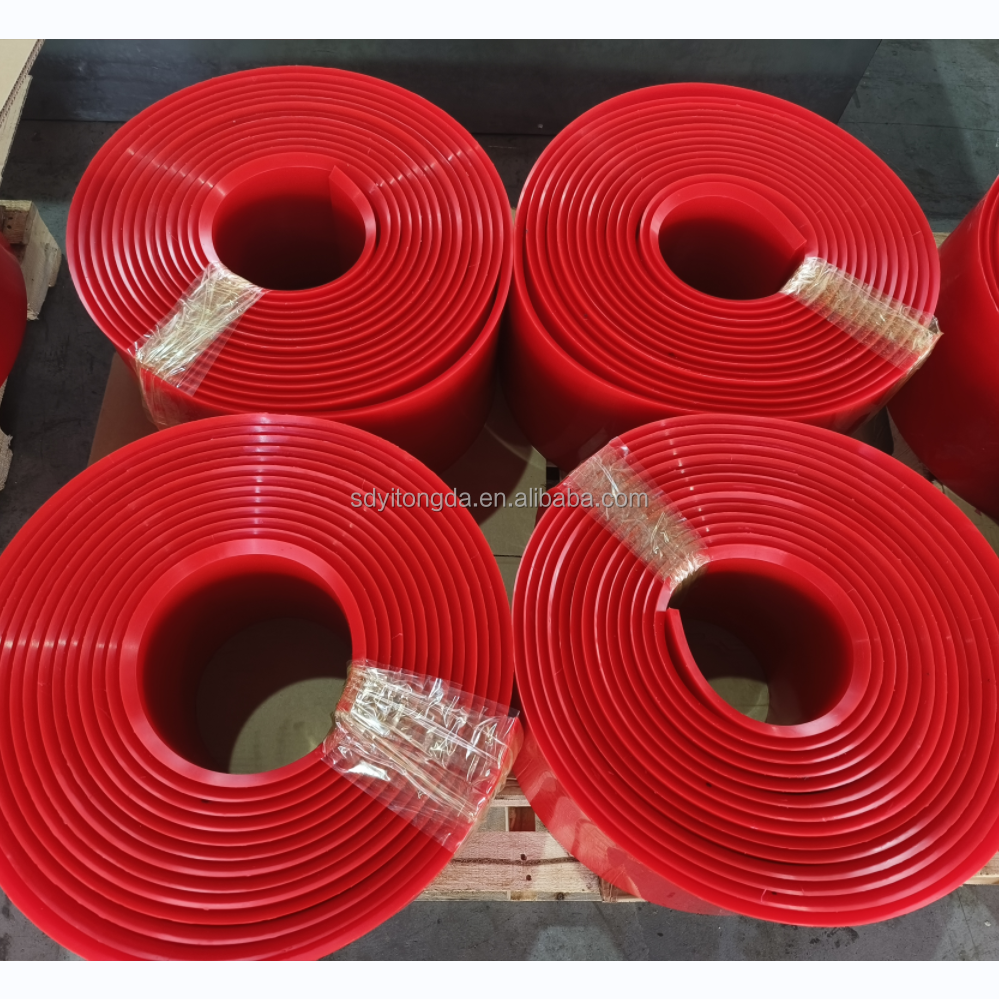PU-150 Conveyor Belt Skirting Polyurethane Skirt Conveyor Belt Scraper