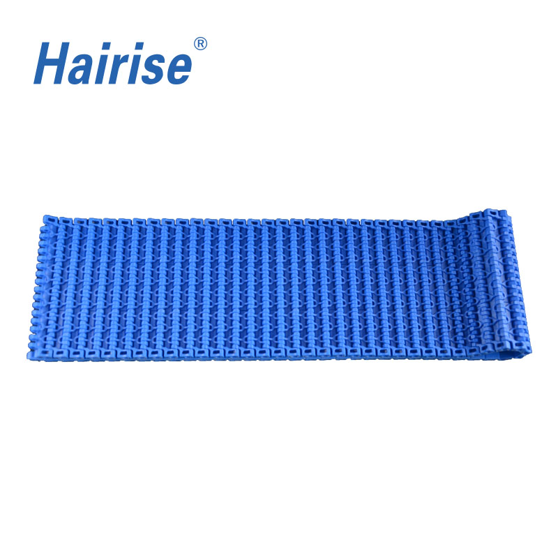 Hairise 1100 Food Grade Flat Top Conveyor Belt Modular Plastic Belts for Meat Industry