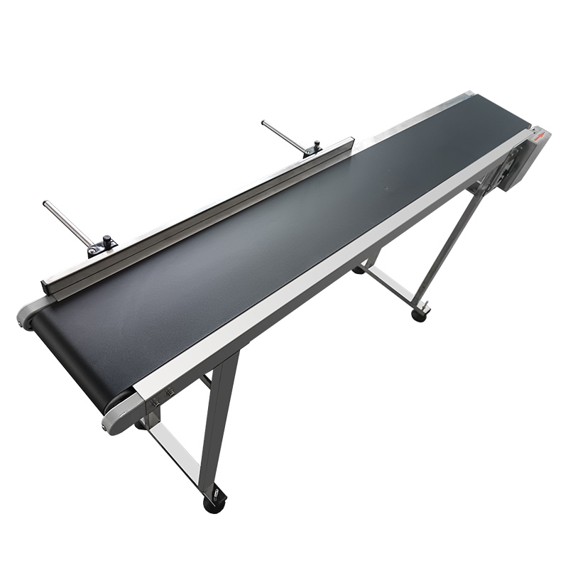 Stainless Steel Conveyor Belt 1.5m Rubber Belt Conveyor Used For Continuous Inkjet Printers