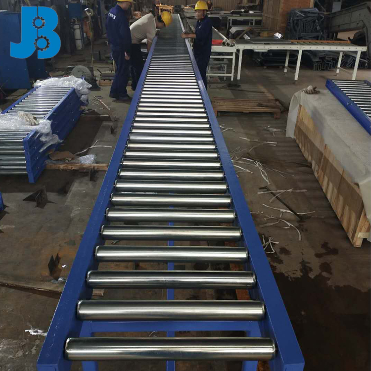 Factory Direct Sale New Condition Food Grade Stainless Steel Height/Speed Adjustable Oil Resistant Roller Conveyor Belt
