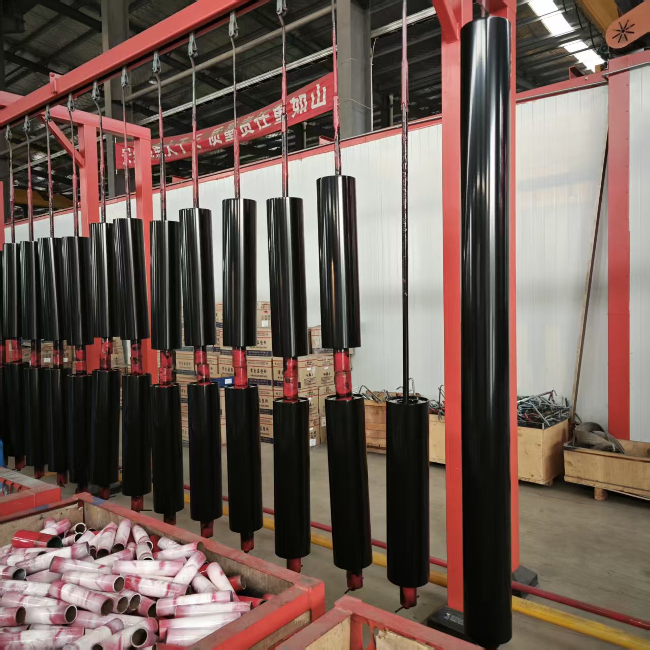XAN Competitive Price Factory Direct Durable Steel Double Sealed Bearing Oil/Fire/Heat Resistant Roller Belt Conveyor