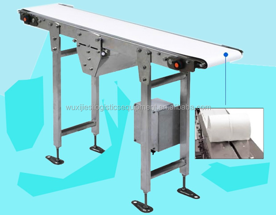 Shuttle Type Food Belt Conveyor For Pitch Supply