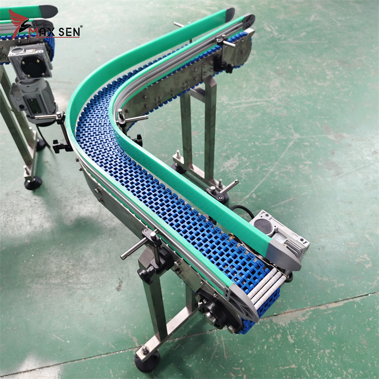 Maxsen High Quality Automatic Conveyor Machine System Modular Belt Conveyor for Food Plastic Belt