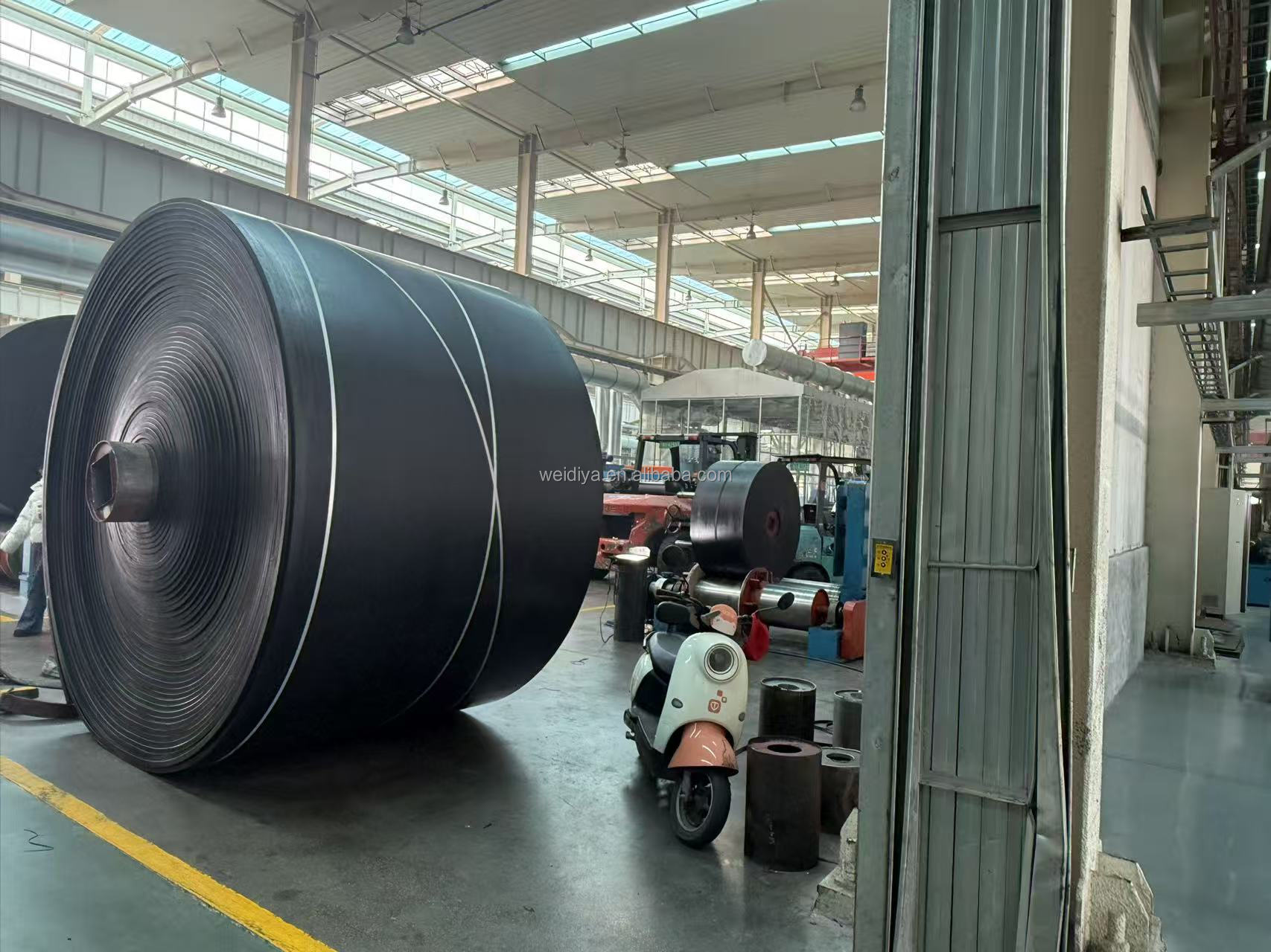 China's Leading Supplier of Conveyor Equipment Parts Fabric Conveyor Belt PVC / PU Conveyor Belt