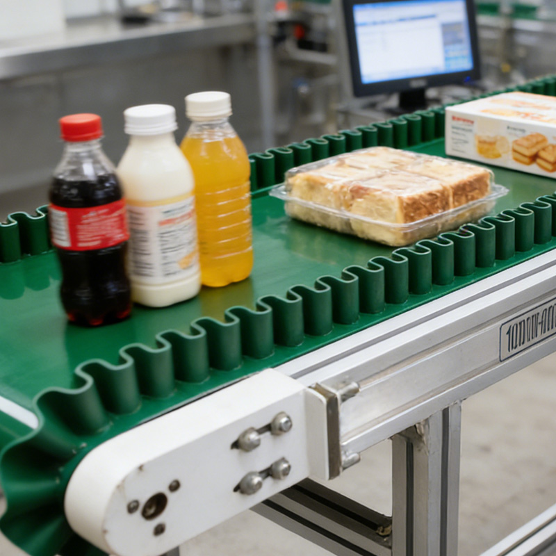 Food Grade PVC Belt Conveyors Nitrile Nylon and Belt Conveyor System for Aggregates Transport Conveyor Belts