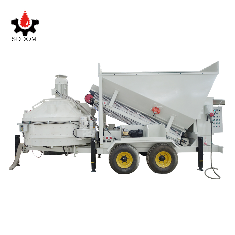 Mobile Concrete Batching Plant