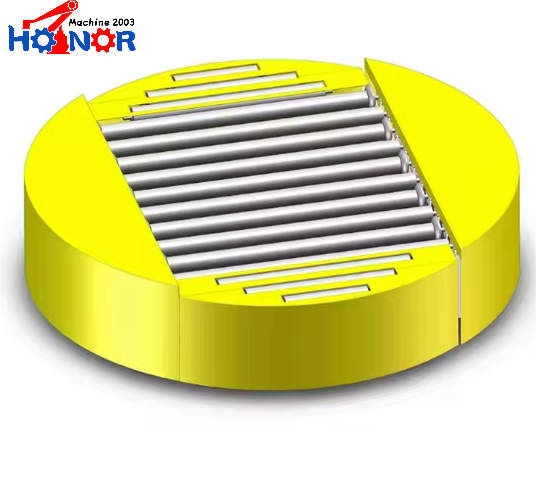 Factory Custom Automatic Pneumatic Food Tobacco Pallet Roller Chain Belt Conveyor Transport Turntable Transfer Lifting